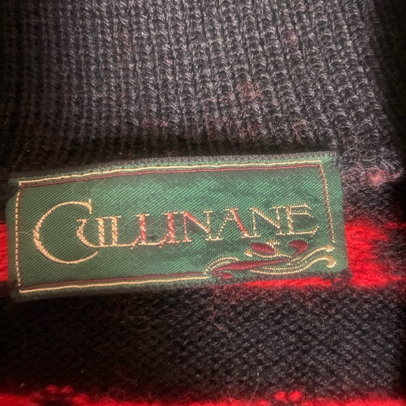 Vintage Cullinane Black with Red Polka Dot Sweater And Horse Design - Picture 2 of 13